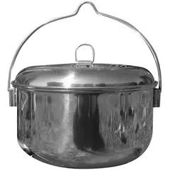 Eagle panna Rostfritt stål med kopparbeläggning