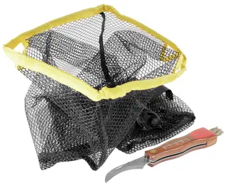 &#214;rn svamp-pickupps&#228;ttning Skarp vikbar kniv w/pensel samt n&#228;t