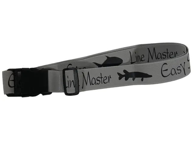 Easy Shrimp Eyes Linemaster Belt Grey Elastisk vadebelte til linekurv 