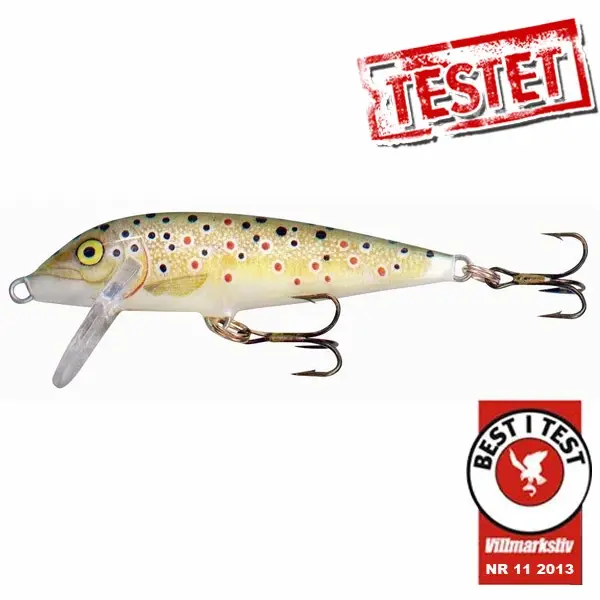 Rapala CountDown S TR 7cm Sjunkande balsawobbler 