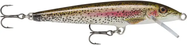 Rapala Original F RTL 5cm Bästsäljande flytande wobbler 