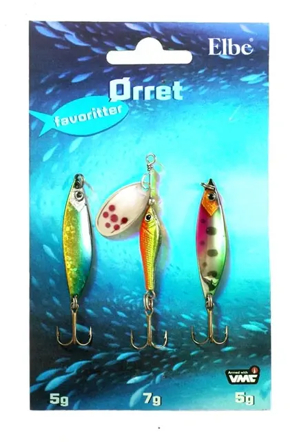 Elbe Öring-favoriter 3pack landsfiske 