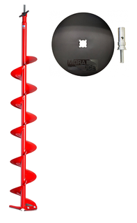 Mora Ice Easy Spiral m/adapter Isbor