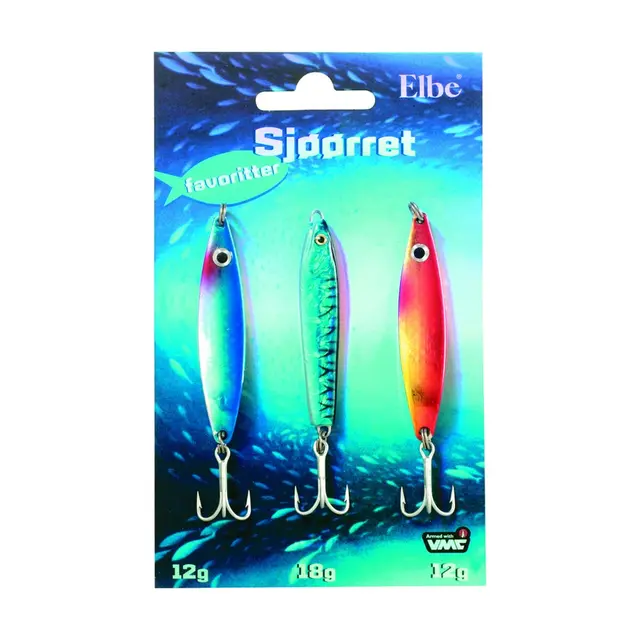 Elbe Havsöring-favoriter 3pack Havsöringfiske 