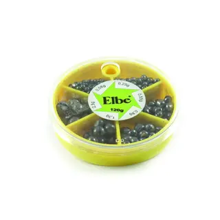 Elbe Splitthagl ass. 120g Vikter