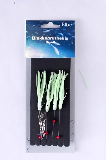Elbe Blekkspruthekle Brevik Perfekt för stora fiskar i havet 