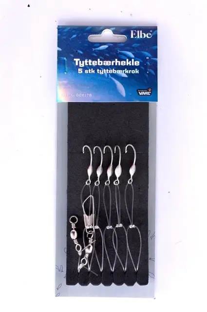 Elbe Hekle m/5 stk tyttebærkroker Häckla sats 