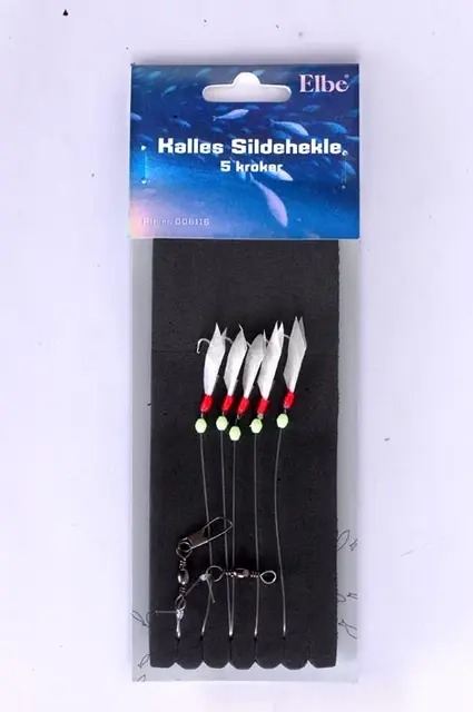 Elbe Kalles sillhäckla m/5 st krokar Sillhäckla 