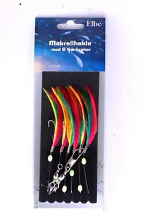 Elbe Makrillh&#228;ckla m/6 st fj&#230;rkroker Grym makrillh&#228;ckla