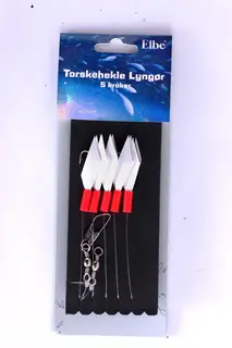 Elbe Torskehekle Lyng&#248;r m/5 stk kroker Grym allround h&#228;ckla