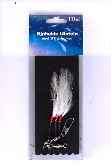 Elbe Ulsteinhekle m/3 stk fjærkroker Grym allround häckla 