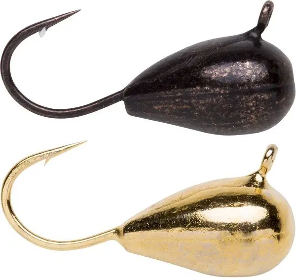 Wolfram mormyshka Gull/Svart 5mm 2st 