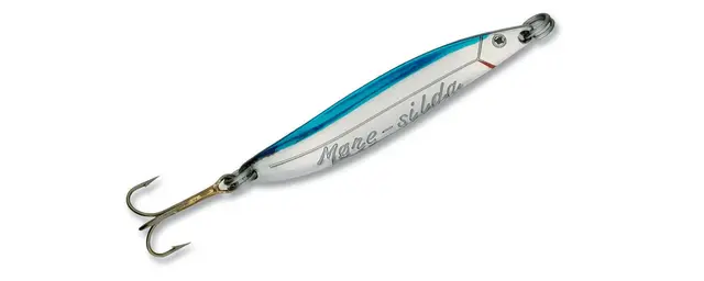 Remen Møresilda sølv/blå 22g Kjøp 8 sluker få en gratis slukboks 