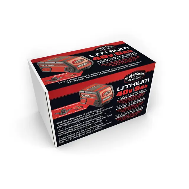 Strikemaster Lithium 40v batteri Batteri til Strikemaster motorbor 