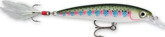 Rapala X-Rap 8cm RT Mångsidig wobbler för sötvattensfiske 