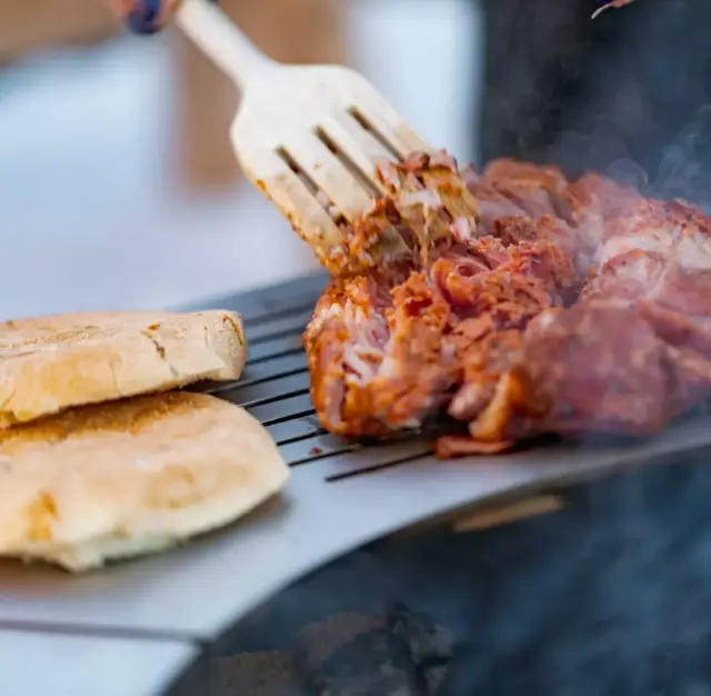 Espegard Grillplate 70 Vändbar grillplatta i gjutjärn 