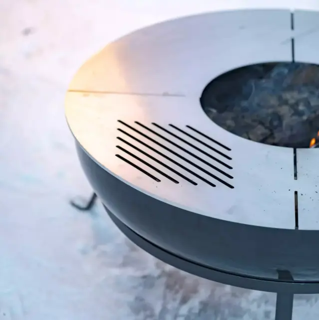 Espegard Grillplate 70 Vändbar grillplatta i gjutjärn 