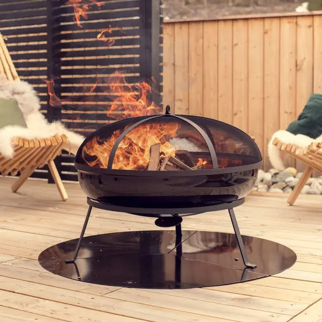 Espegard Bålfat 70 Rymlig eldskål i klassisk design 