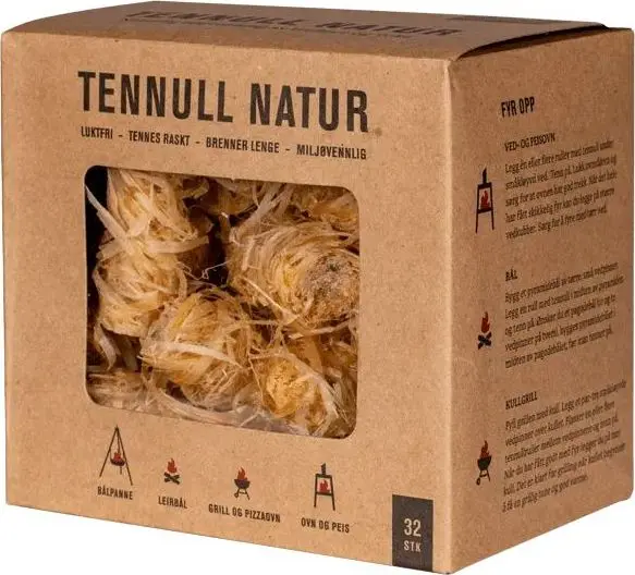 Espegard Tennull Natur Rent och miljövänligt, 32 st 