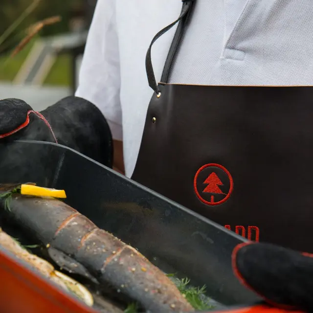 Espegard Bålforkle Ekte skinn 