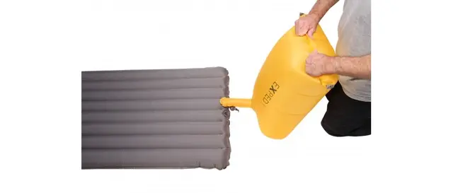 Exped Schnozzel Pumpbag UL L Pumpe og pakksekk i ett! 