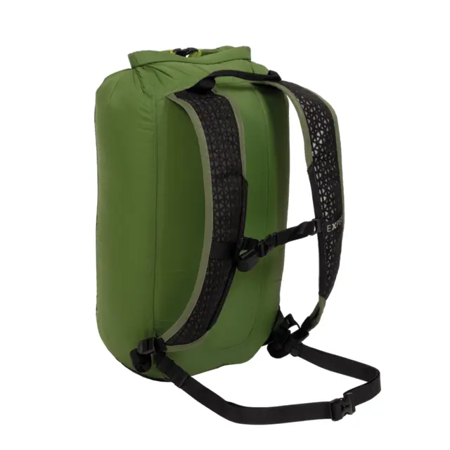 Exped Cloudburst 15 L Forest Ultralätt och vattentät rolltop ryggsäck 