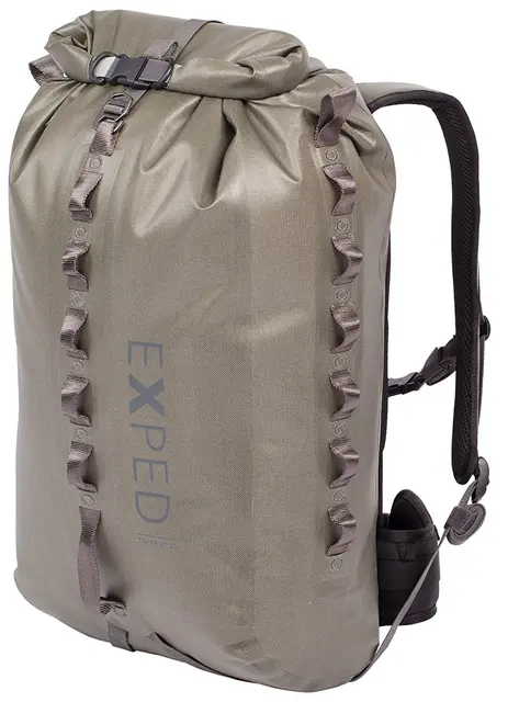 Exped Torrent 30 Olive Grey Solid, vattentät ryggsäck 