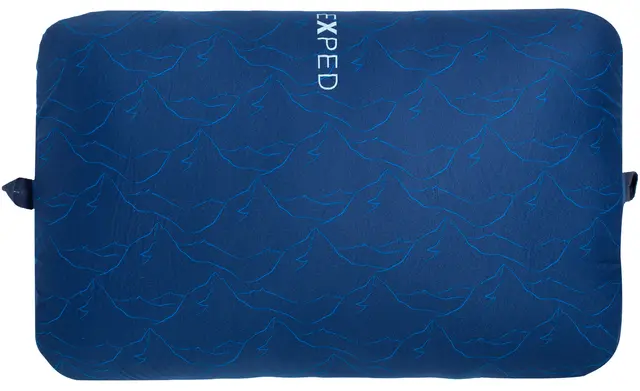 Exped TrailHead Pillow Navy Mountain Turpute med memory foam 