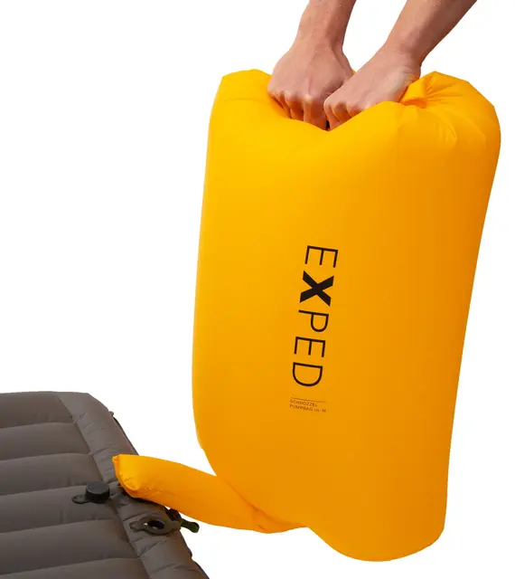 Exped Schnozzel Pumpbag UL M Sunshine Pump och packpåse i ett! 