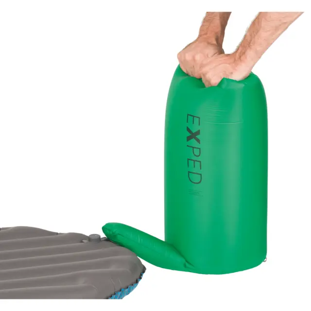 Exped Schnozzel Pumpbag UL L Grön Pump och packpåse i ett! 