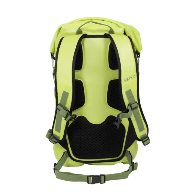 Exped Torrent 20 L Lime Solid, vattentät ryggsäck 