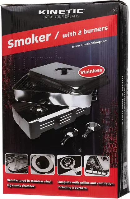 Kinetic Rök Rök med 2 brännare 