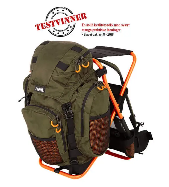 Fauna Älgen EVO Stolsryggsäck 35L Lätthanterlig och smidig 