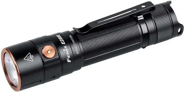 Fenix E28R LED Lykt 1500 Lumen, med batteri,  USB-C 