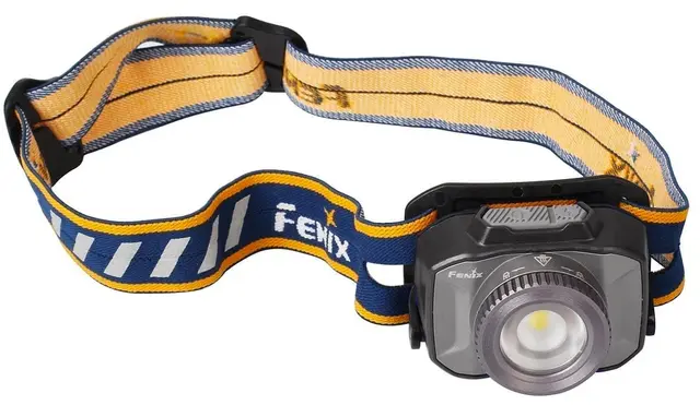 Fenix HL40R hodelykt Grey Kompakt, oppladbar med 600 lumen 