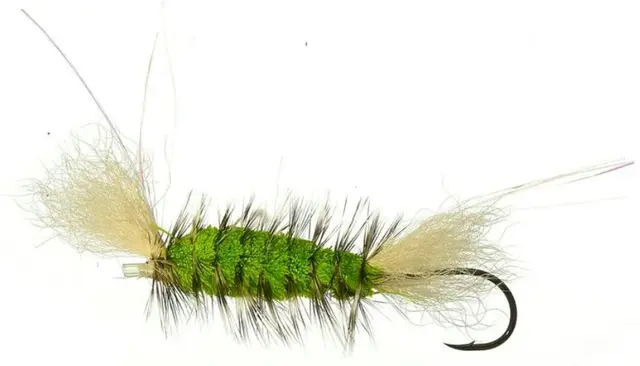 Tube Bomber Black/High Viz Green - Small Köp 12 flugor och få en gratis flugbox 