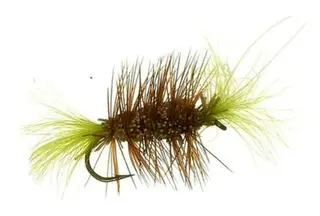 Mini CDC Bomber - Brown/Green Köp 12 flugor och få en gratis flugbox