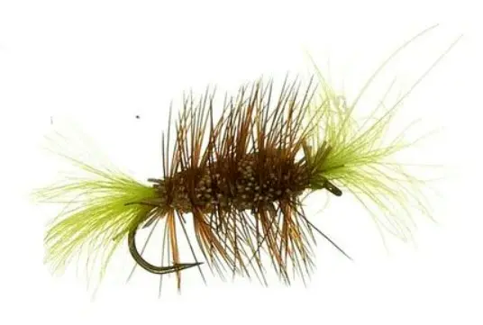 Mini CDC Bomber - Brown/Green Köp 12 flugor och få en gratis flugbox 