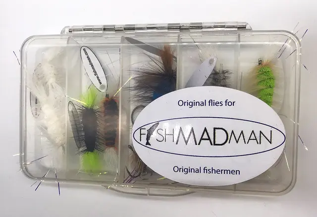Fishmadman Scandinavian Tube Bomber set Inkluderat box och krokar 