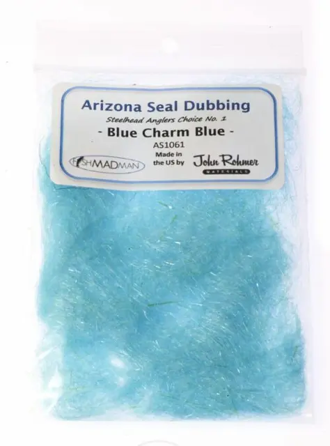 FishMadMan Arizona Seal Blue Charm Blue Dubbing 