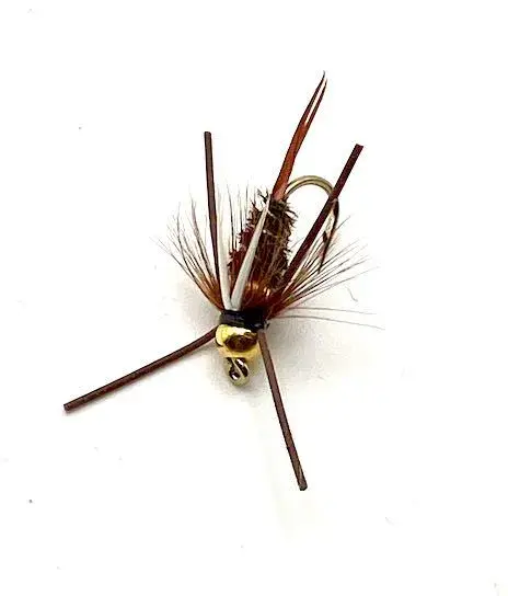 Prince Nymph-Double Bead Brown #10 