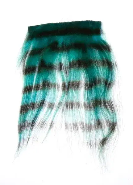 Sunray Zebra Goat - Blue/Black Flugbindningsmaterial 