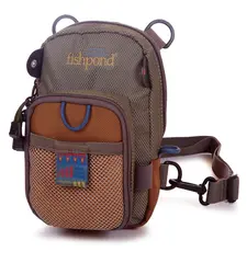 Fishpond San Juan Vertical Chest Pack Sand/Saddle Brown