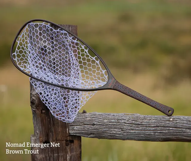 Fishpond Nomad Emerger Net Brown Trout 