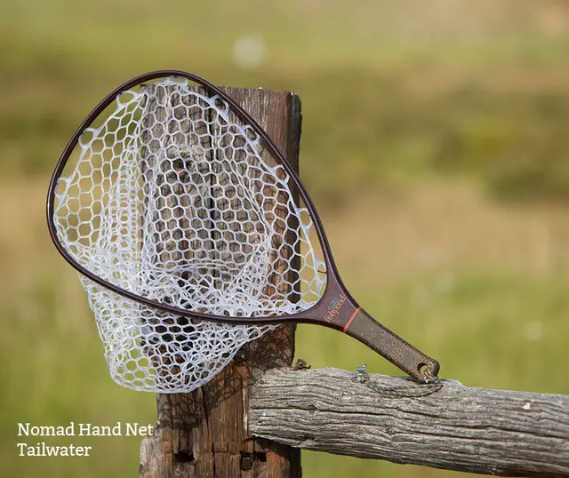 Fishpond Nomad Hand Net Tailwater Gå med i C&R-vänlig webb 