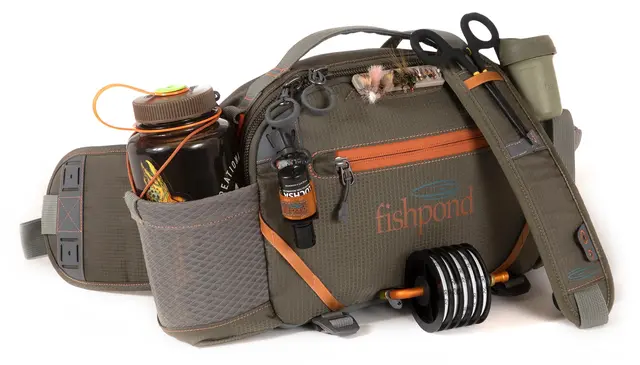 Fishpond Elkhorn Lumbar Pack Pebble 5L Lätt och rymlig midjeväska 