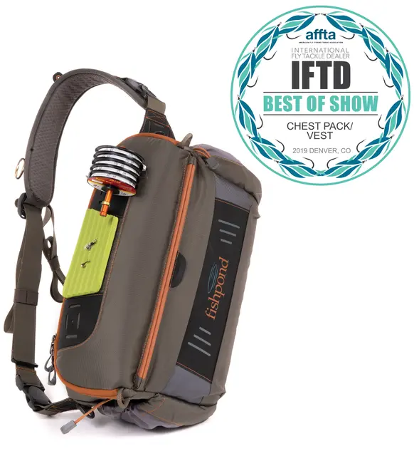 Fishpond Flathead Sling Pack Gravel Slingbag väska med smidiga lösningar 