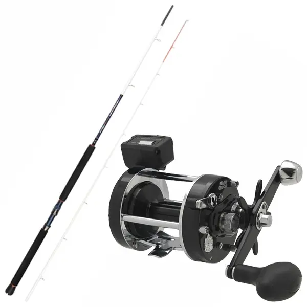 SG Troll 8,6' 12-25lbs/Amb 7000i Troll 4 spön och 4 rullar 