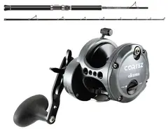 Okuma Cortez Black CZ10 - 30-50lbs Fiskeset med spö och rulle