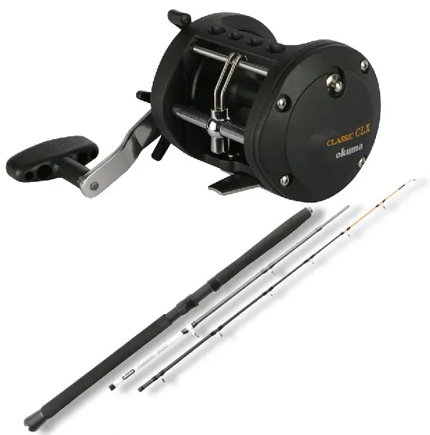 Okuma Classic Boat 6'6 + CLX 300La Spö och Rulle till havs/båtfiske 